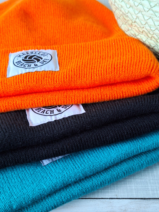 Cosy Beach Beanie – Orange