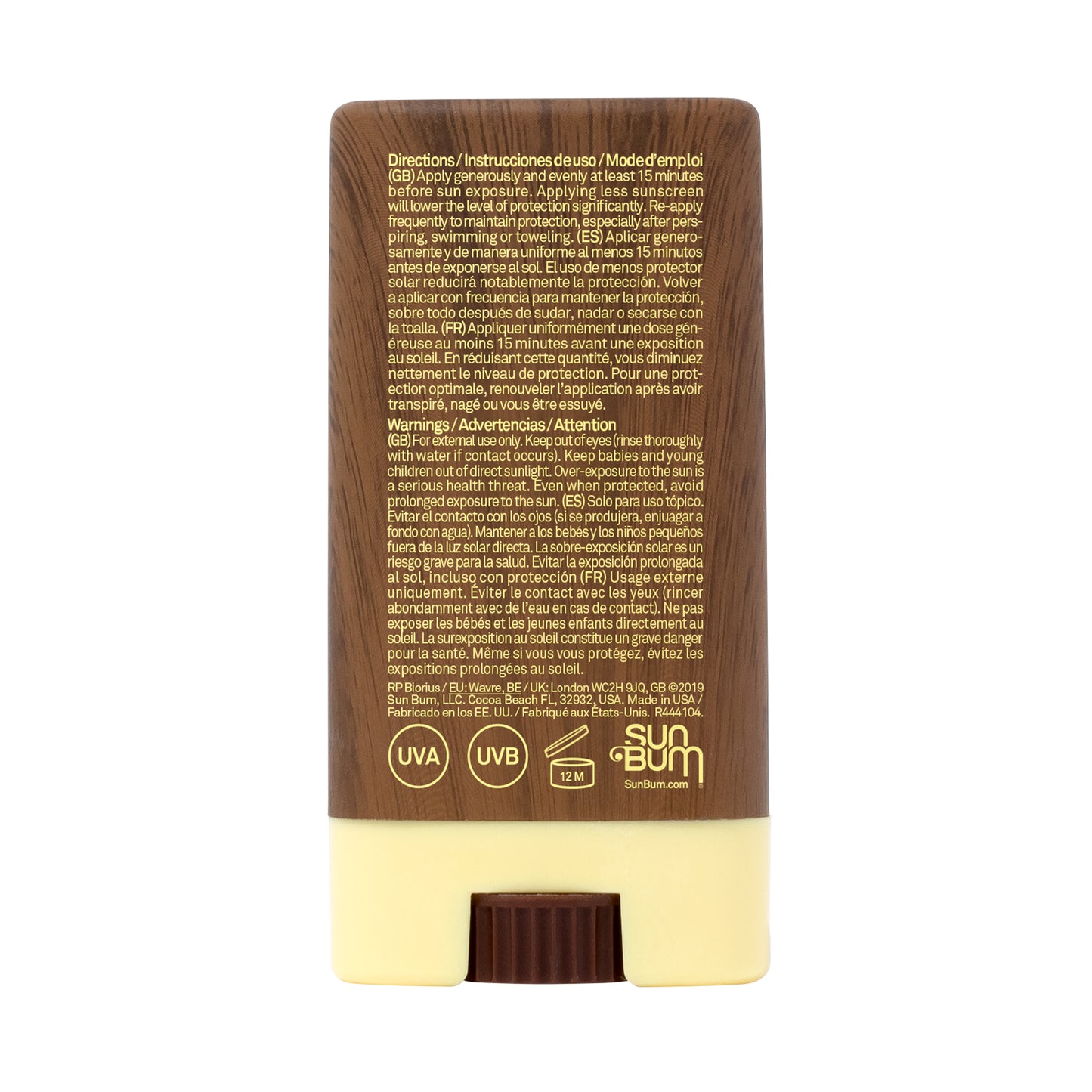 Sun Bum Sonnencreme Face Stick SPF 30 13g