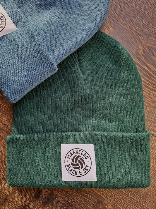 Cosy Beach Beanie – Bottle Green