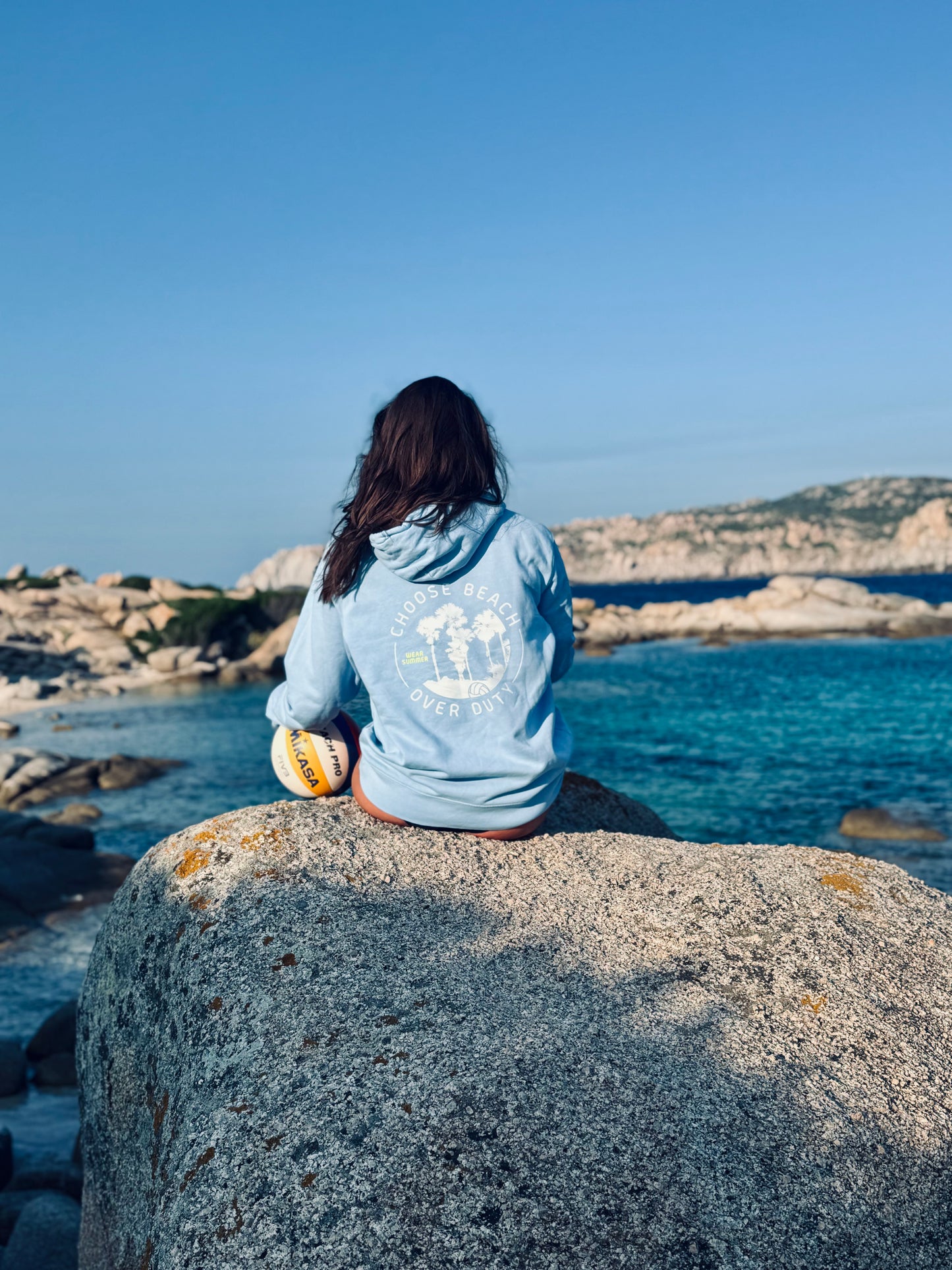BeachVolley Hoodie 'CHOOSE BEACH'