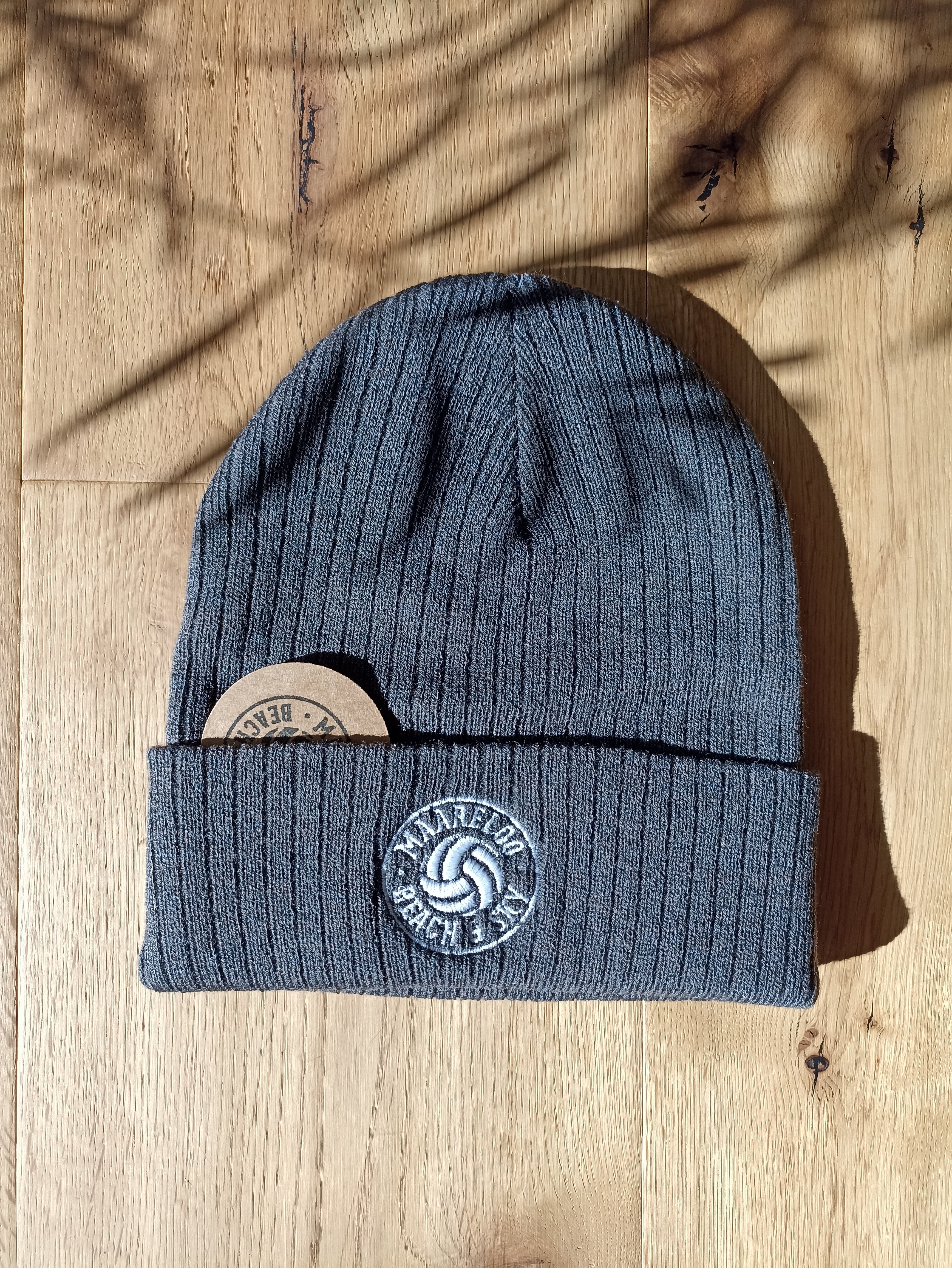 Autumn BEACH Beanie – Grey