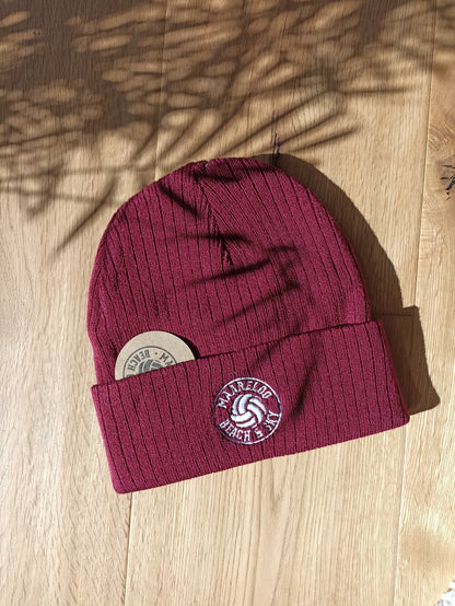 BEANIE 'burgund'