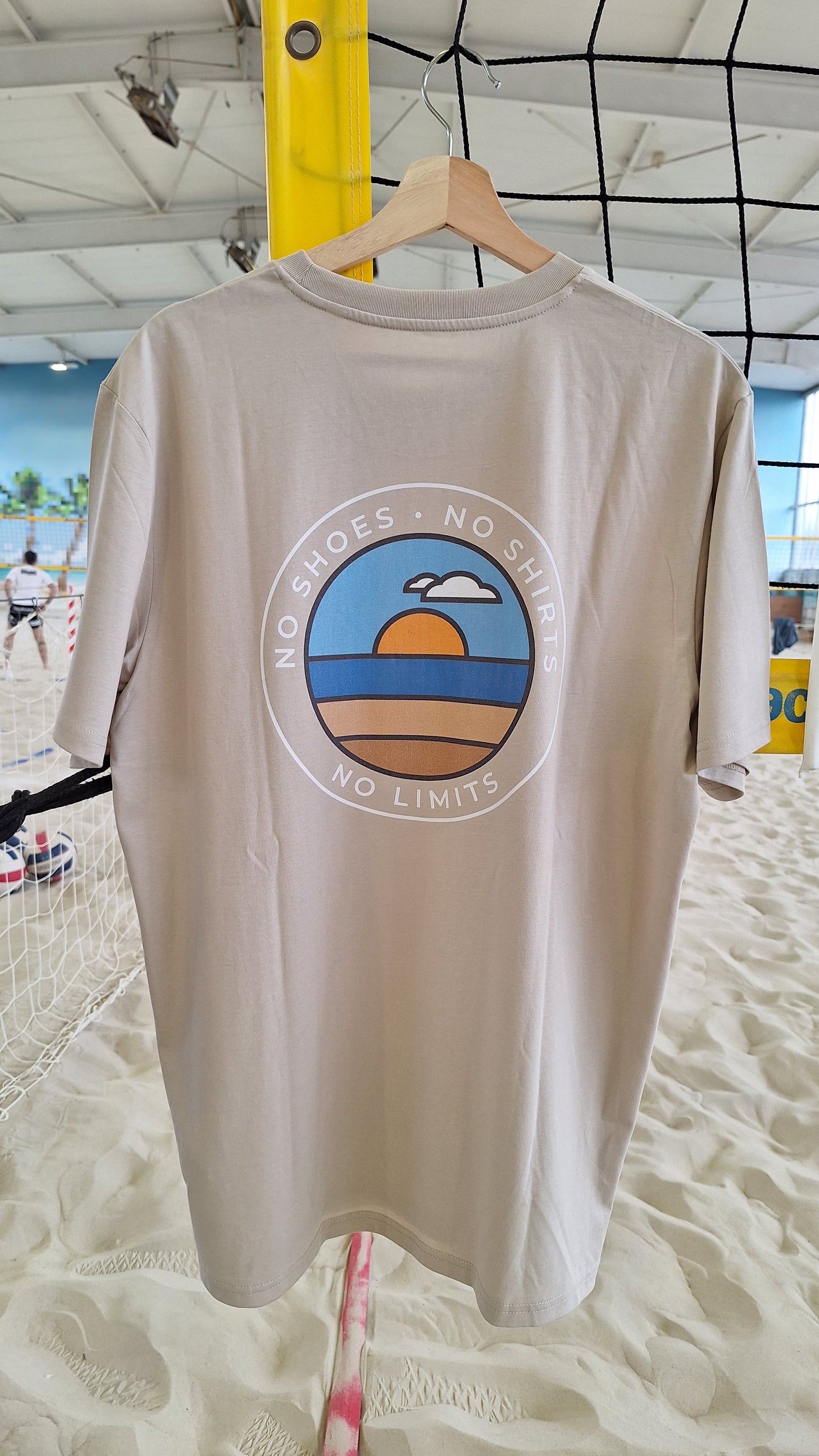 Beachvolleyball T-Shirt 'NO LIMITS'