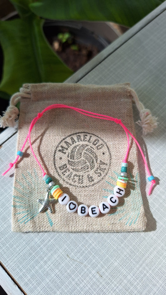 Bracelet 'IloveBeach'