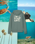 Turtle Love Hoodie - Deep Green