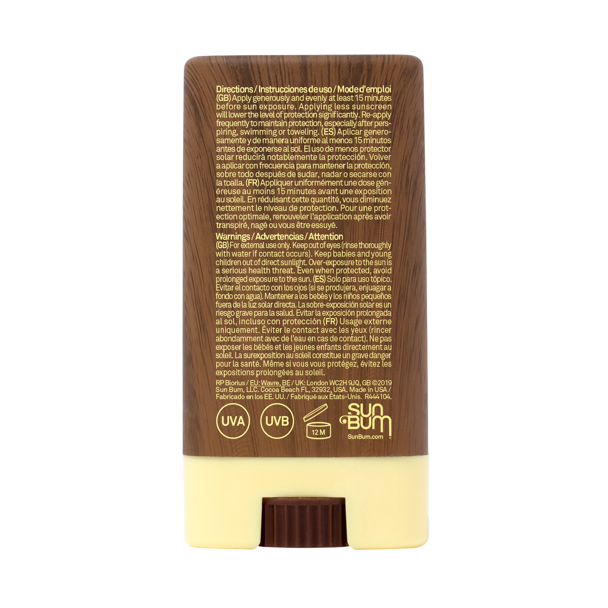 Sun Bum Sonnencreme Face Stick SPF 30 13g