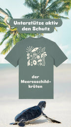 Turtle Love T-Shirt - Deep Green