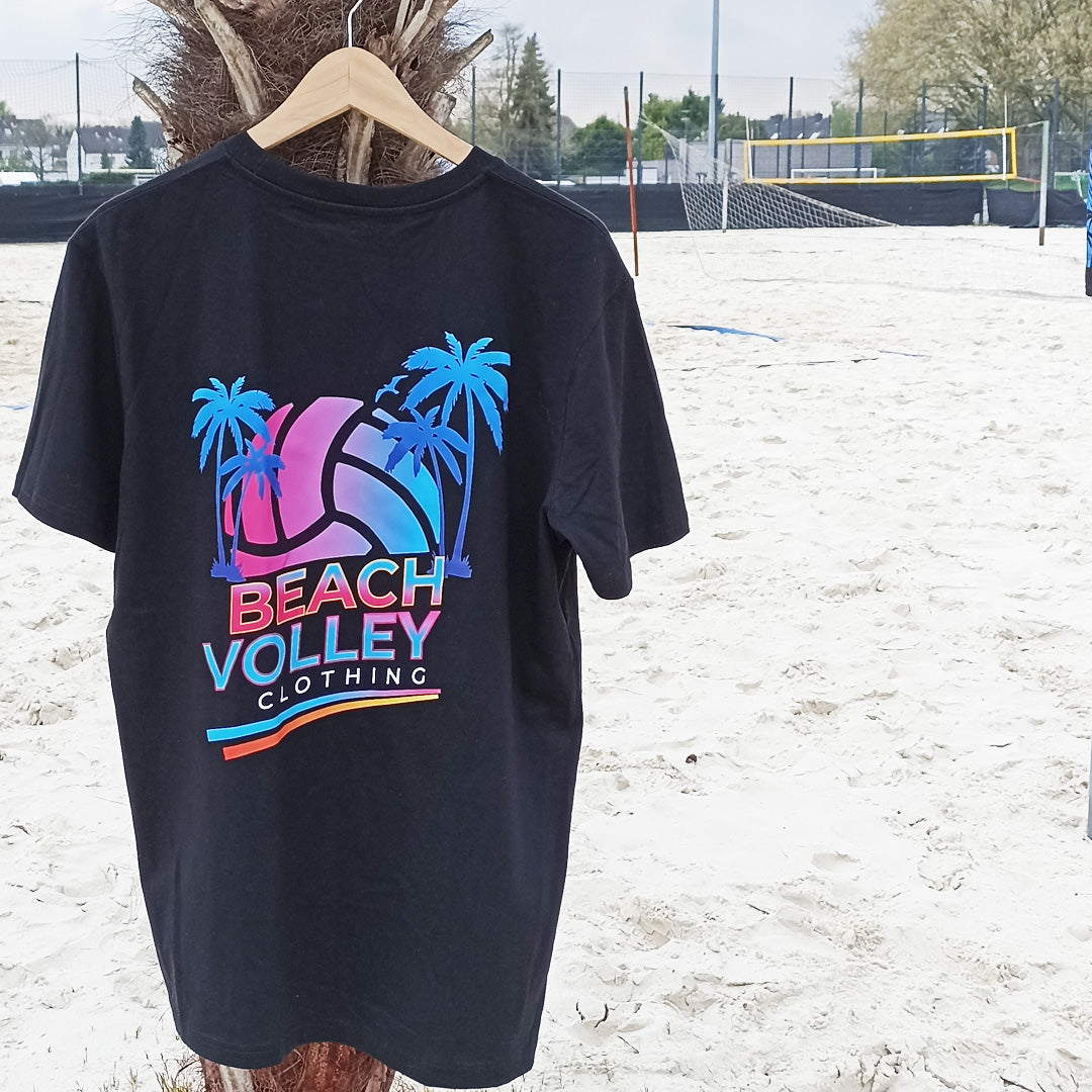 Beachvolleyball T-Shirt Herren 'Sun Set'