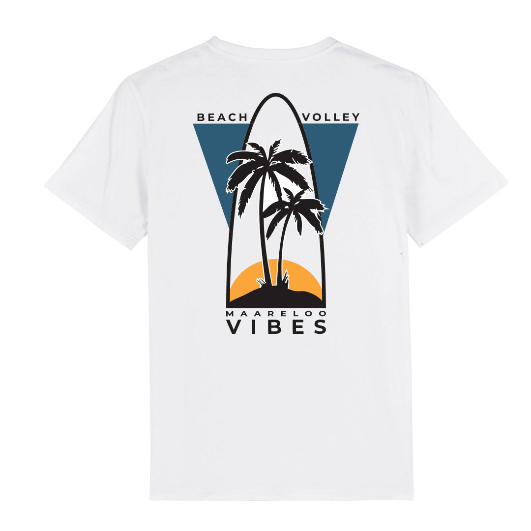 Beachvolleyball T-Shirt Herren BEACH VIBES