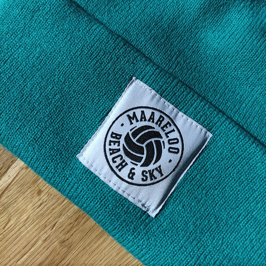 Cosy Beach Beanie – Emerald