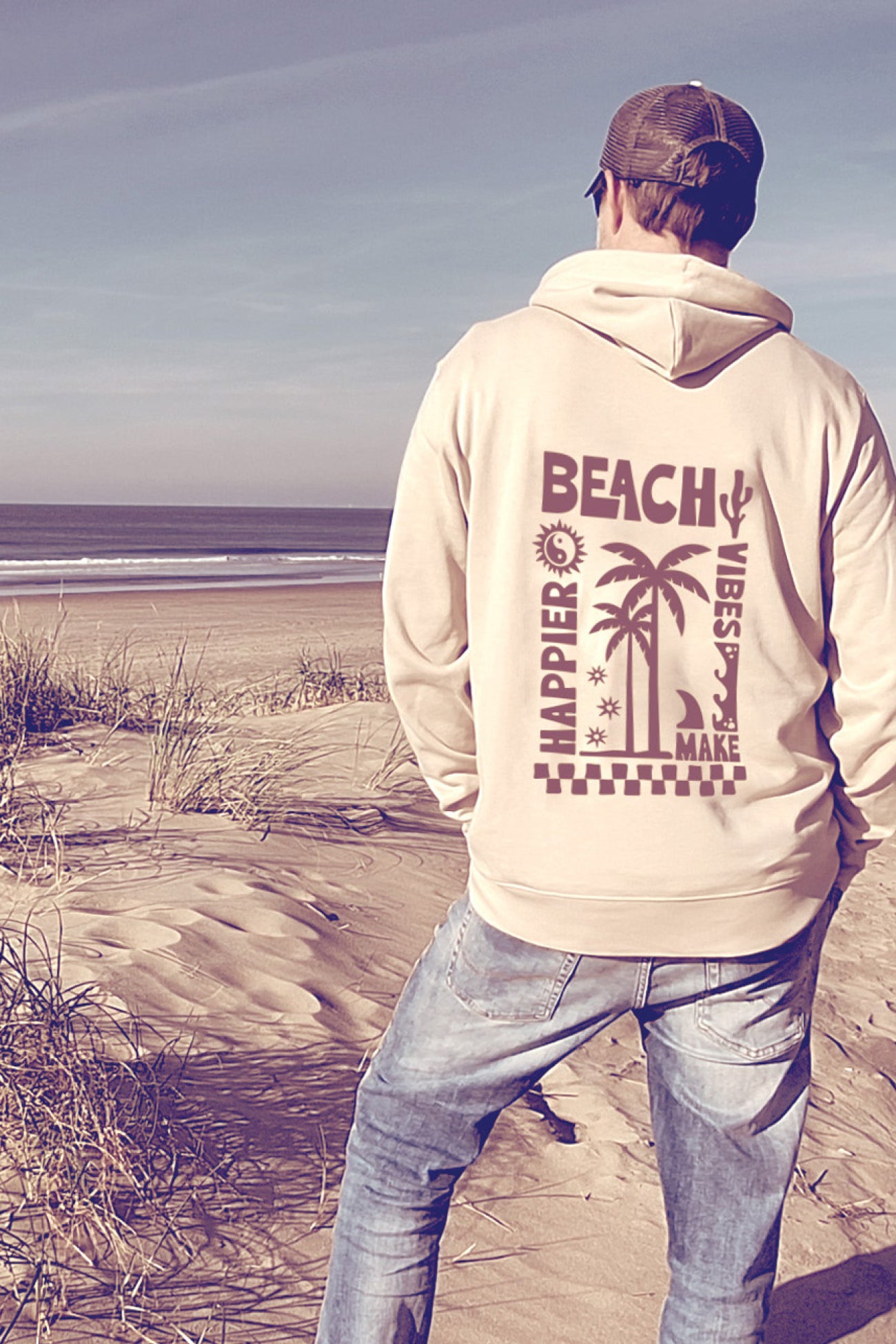 BEACH VIBES Hoodie (Kooperation)