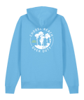 CHOOSE BEACH Hoodie - Bright Blue