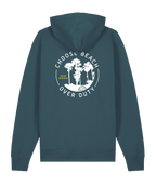 CHOOSE BEACH Hoodie - Petrol