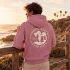 CHOOSE BEACH Hoodie - Pink
