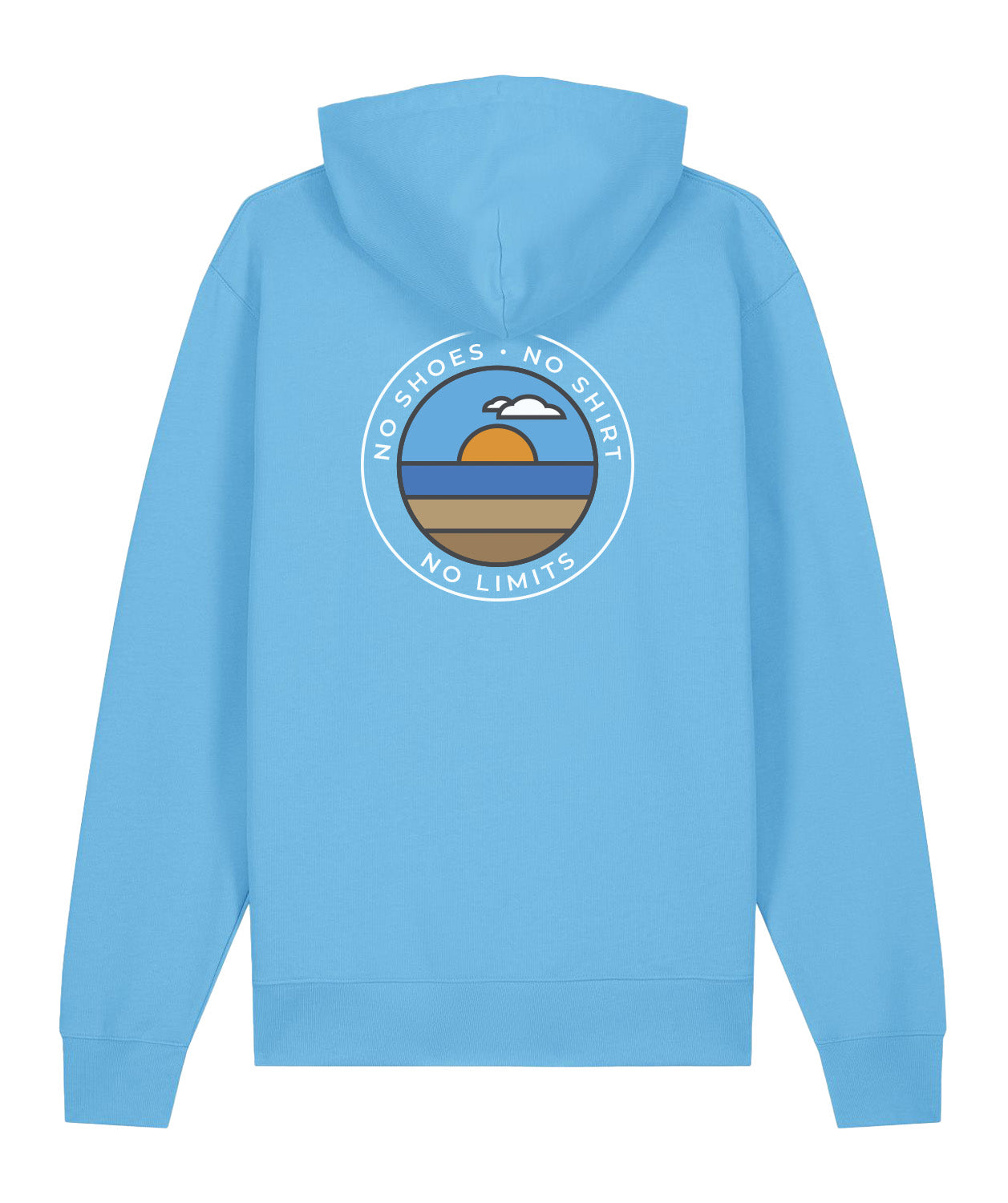 NO LIMITS Hoodie - Bright Blue