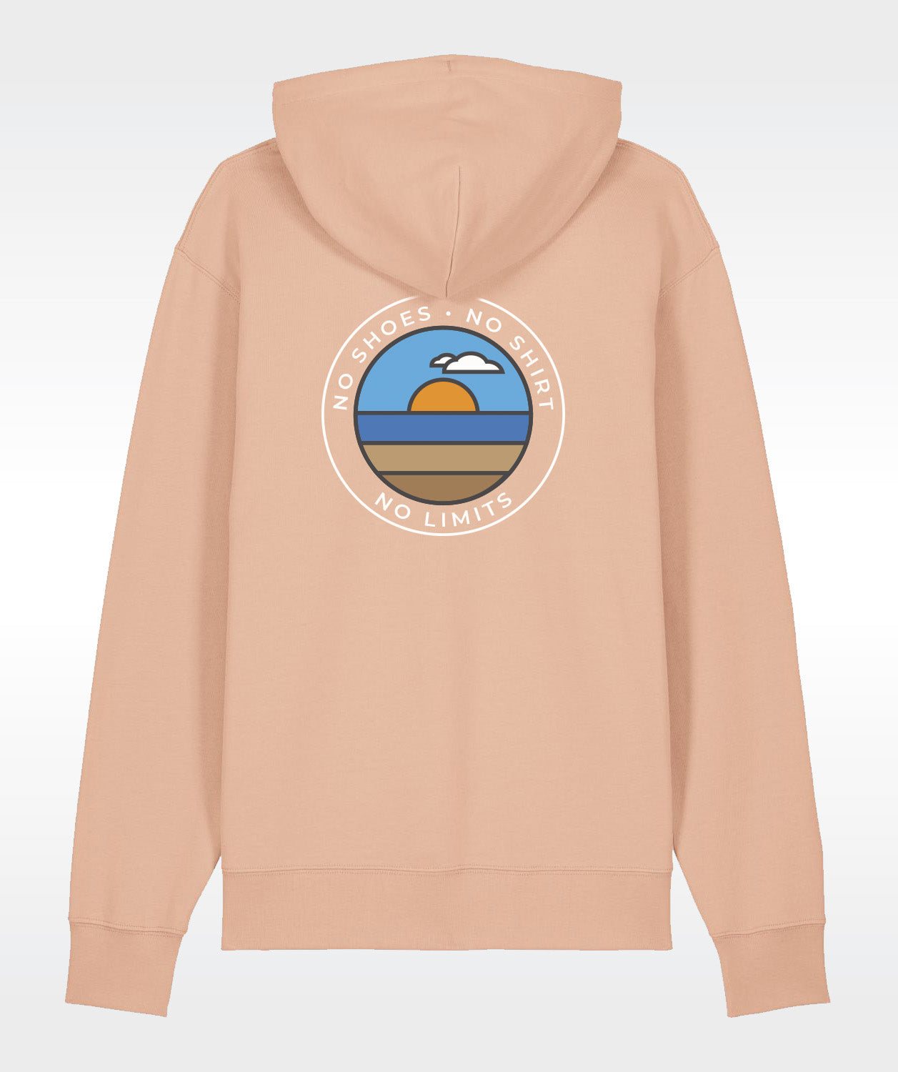 NO LIMITS Hoodie - Peach