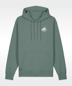 Turtle Love Hoodie - Deep Green