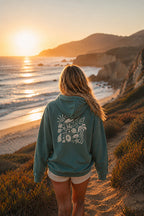 Turtle Love Hoodie - Deep Green
