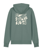 Turtle Love Hoodie - Deep Green