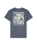 LIFE IS A TREASURE T-Shirt - Blue Grey