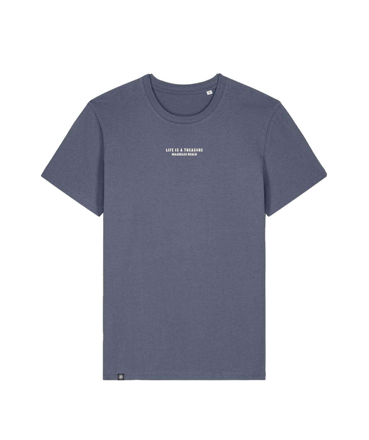 LIFE IS A TREASURE T-Shirt - Blue Grey