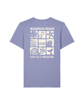 LIFE IS A TREASURE T-Shirt - Violet