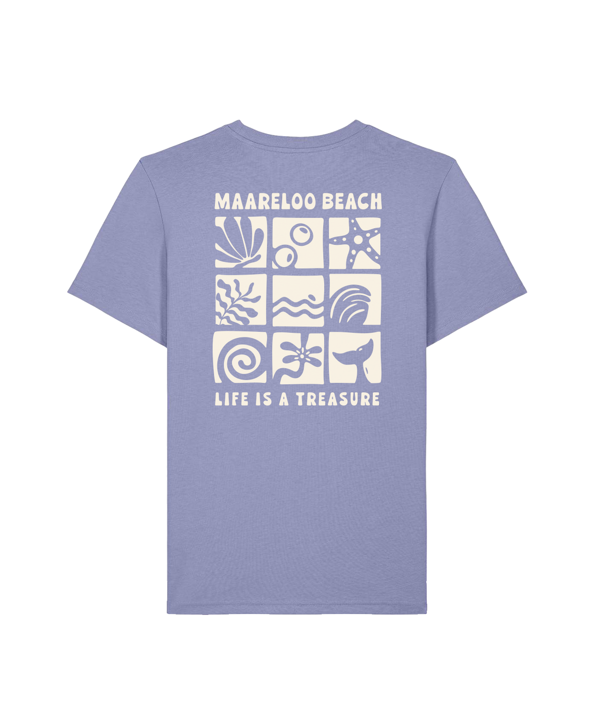 LIFE IS A TREASURE T-Shirt - Violet