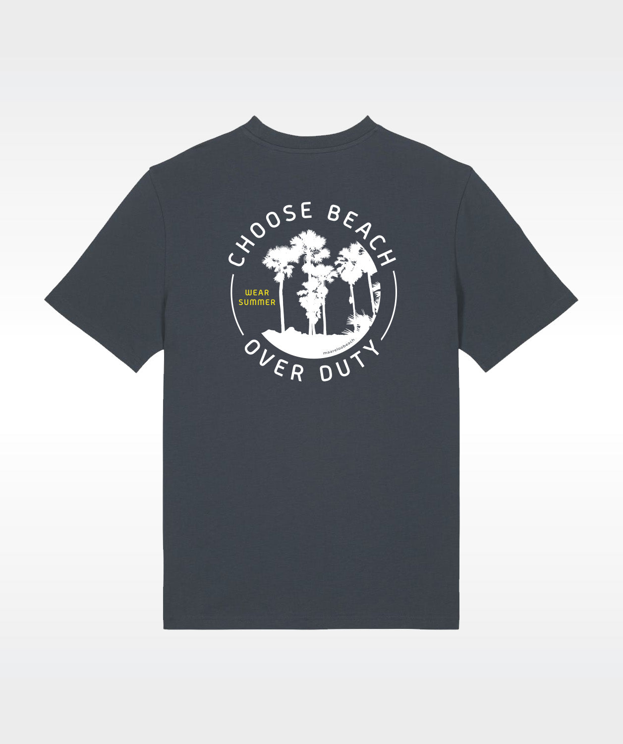CHOOSE BEACH T-Shirt - Anthrazit