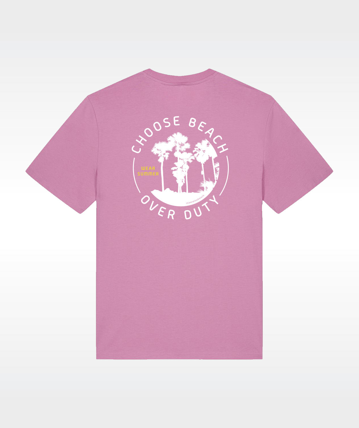 CHOOSE BEACH T-Shirt - Pink