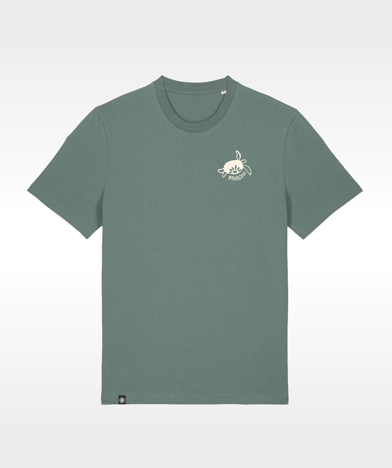 Turtle Love T-Shirt - deep green