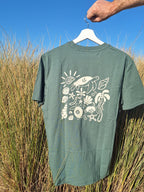 Turtle Love T-Shirt - Deep Green