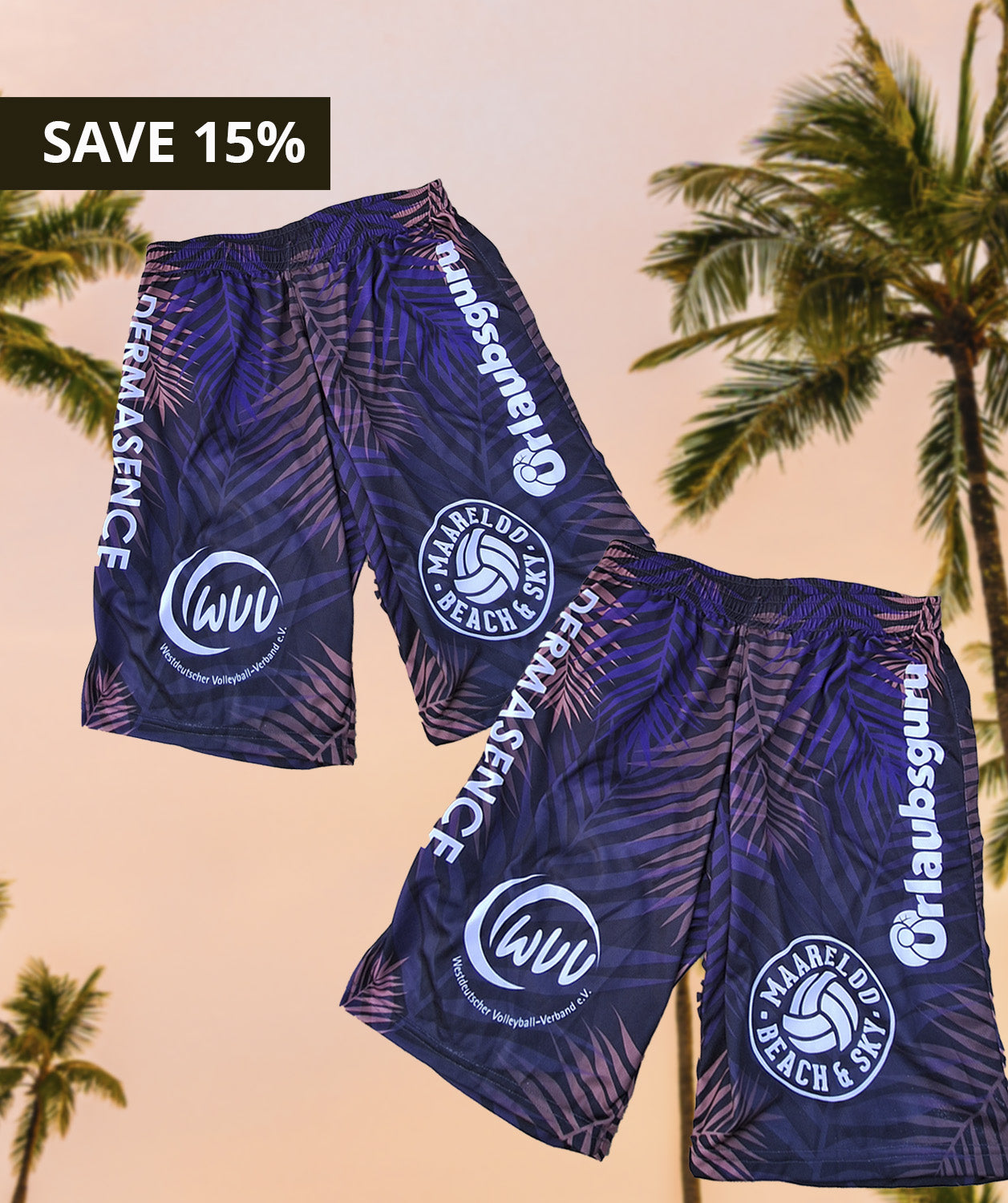 Player Shorts Team 2er Set - WVV Edition
