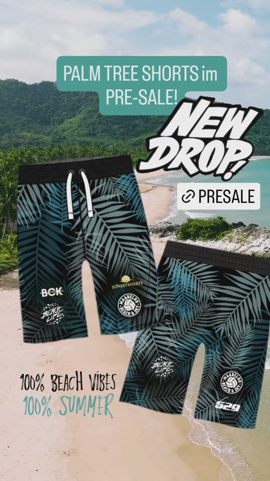 BeachVolley Player Shorts 'PalmTree'